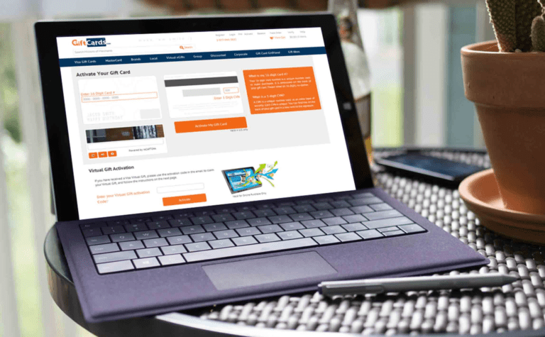 How do you activate a gift card?