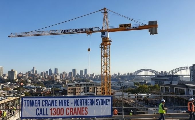 Custom Tower Crane Hire Northern Sydney Plans