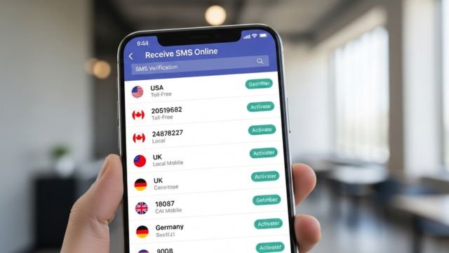 Numbers for Receiving SMS for Email Verification: A Secure and Practical Approach