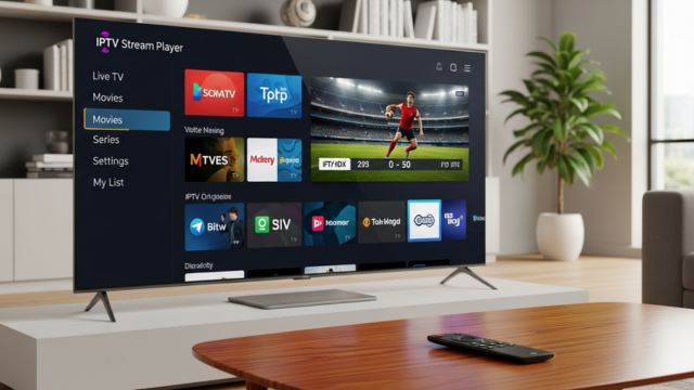 Experience Seamless Live Broadcasting with the IPTV Stream Player